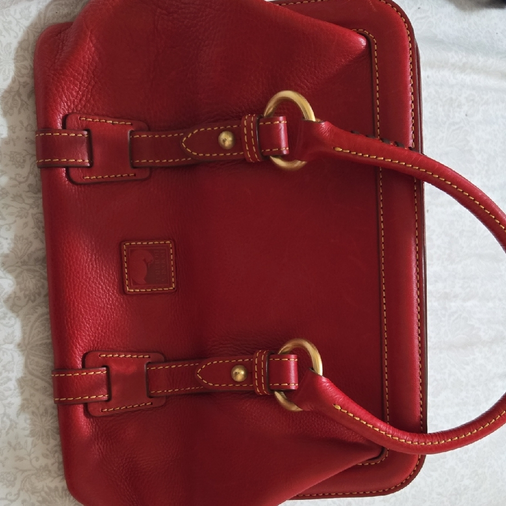 Dooney & Bourke Red and Gold